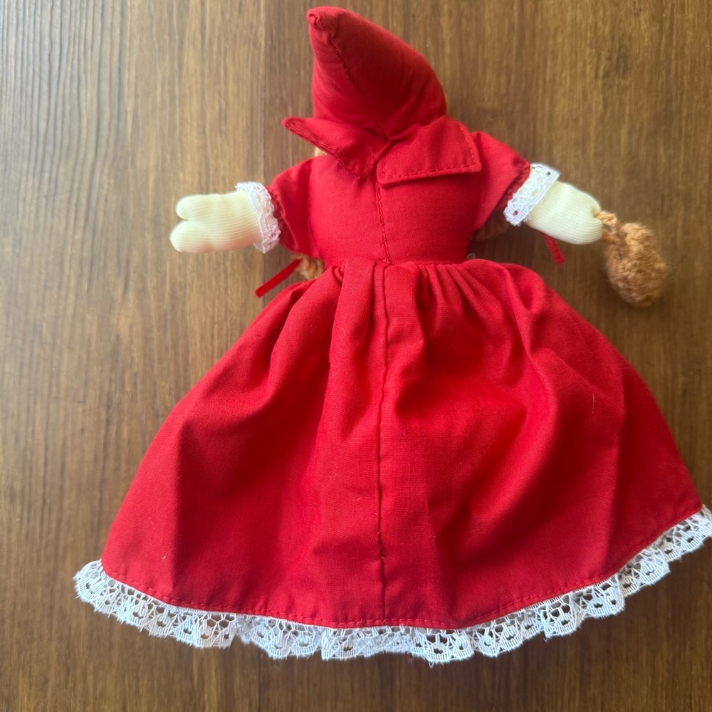 Little Red Riding Hood Topsy Turvy Flip Doll Grandma Stuffed Reversible Storytel - Picture 9 of 10